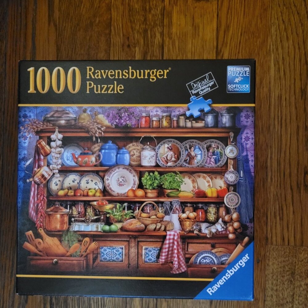 Ravensburger China Cupboard 1000pc jigsaw puzzle by Ciro Marchetti